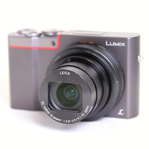 Used Panasonic Lumix DMC-TZ100 Compact Digital Camera Black