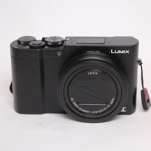 Used Panasonic Lumix DMC-TZ100 Compact Digital Camera Black