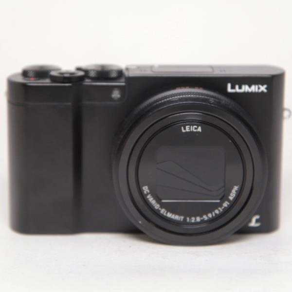 Used Panasonic Lumix DMC-TZ100 Compact Digital Camera Black