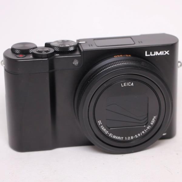 Used Panasonic Lumix DMC-TZ100 Compact Digital Camera Black