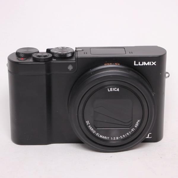 Used Panasonic Lumix DMC-TZ100 Compact Digital Camera Black