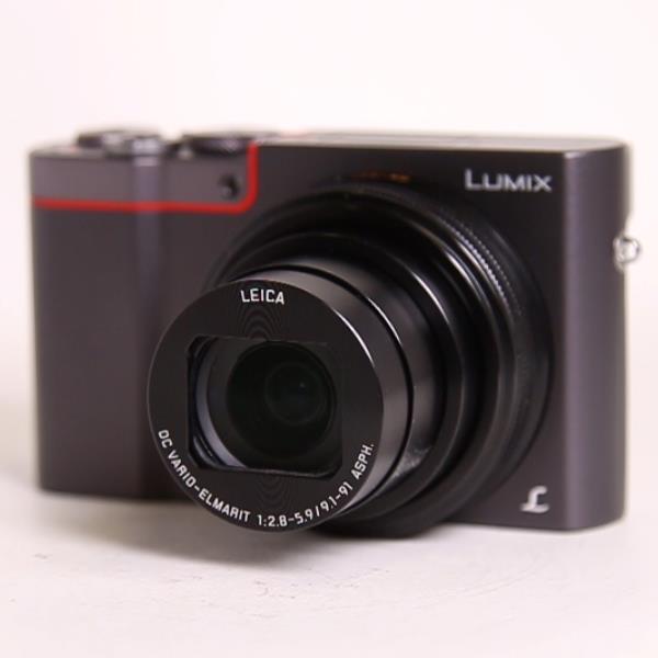 Used Panasonic Lumix DMC-TZ100 Compact Digital Camera Silver