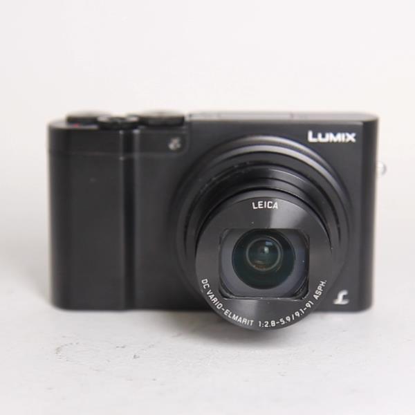 Used Panasonic Lumix DMC-TZ100 Compact Digital Camera Black
