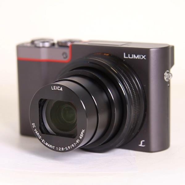 Used Panasonic Lumix DMC-TZ100 Compact Digital Camera Silver & Black