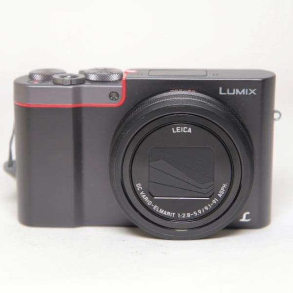 Used Panasonic Lumix DMC-TZ100 Compact Digital Camera Silver
