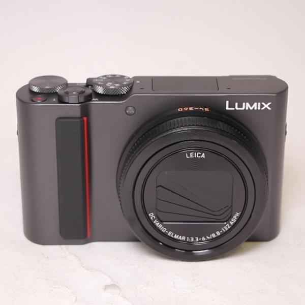 Used Panasonic Lumix DC-TZ200 Compact Digital Camera Black