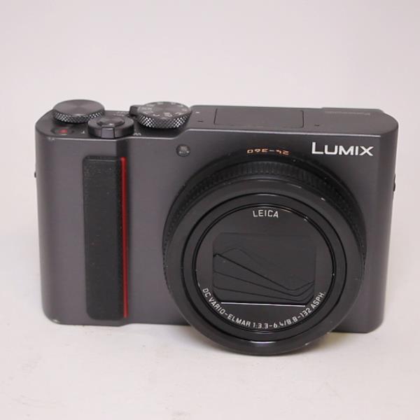 Used Panasonic Lumix DC-TZ200 Compact Digital Camera Black