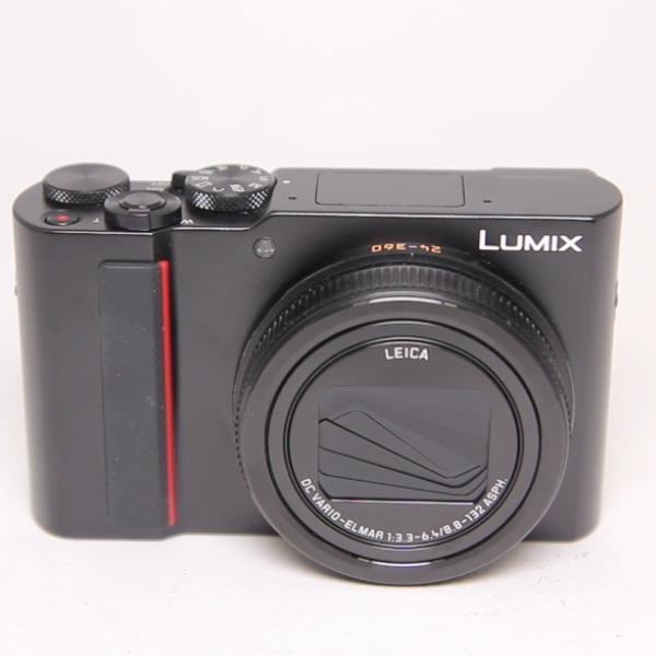 Used Panasonic Lumix DC-TZ200 Compact Digital Camera Black