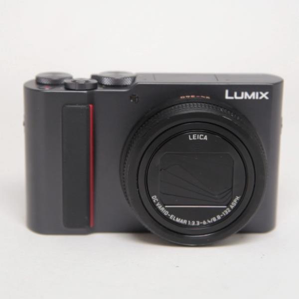 Used Panasonic Lumix DC-TZ200 Compact Digital Camera Black