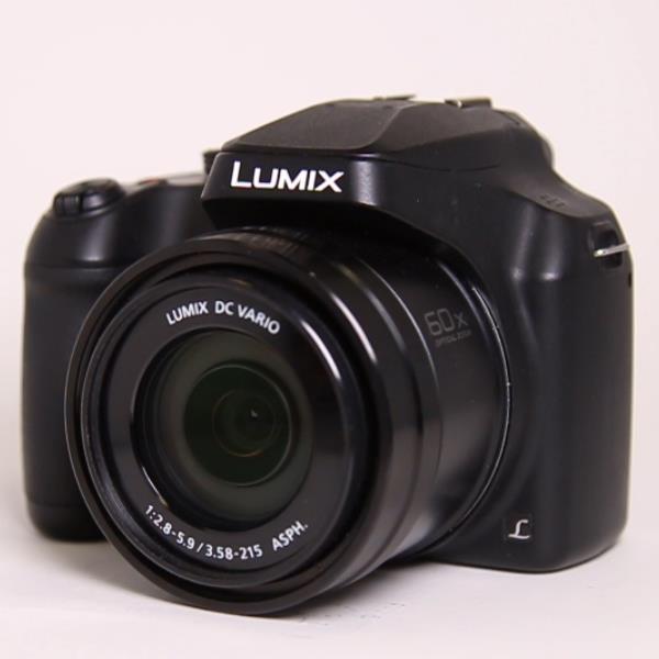 Used Panasonic Lumix DC-FZ82 Bridge Camera Black