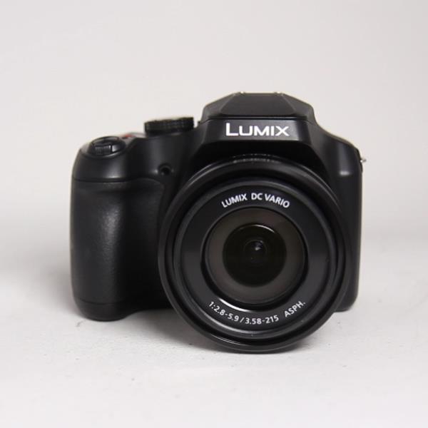 Used Panasonic Lumix DC-FZ82 Bridge Camera Black