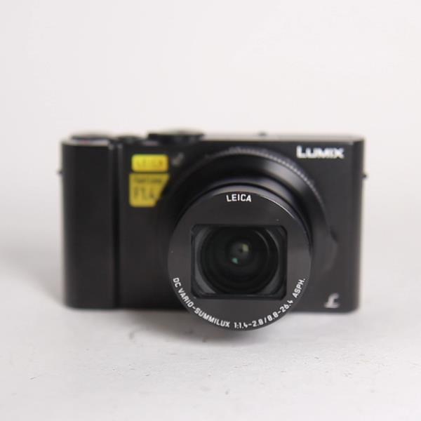 Used Panasonic Lumix DMC-LX15 Compact Digital Camera Black