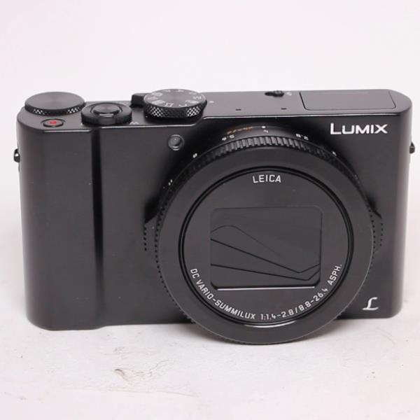 Used Panasonic Lumix DMC-LX15 Compact Digital Camera Black