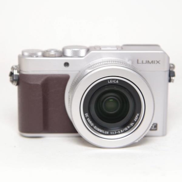 Used Panasonic Lumix DMC-LX100 Compact Digital Camera Silver/Brown