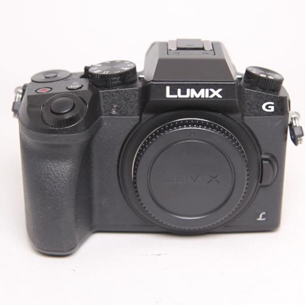 Used Panasonic Lumix DMC-G7 Digital camera Black Body