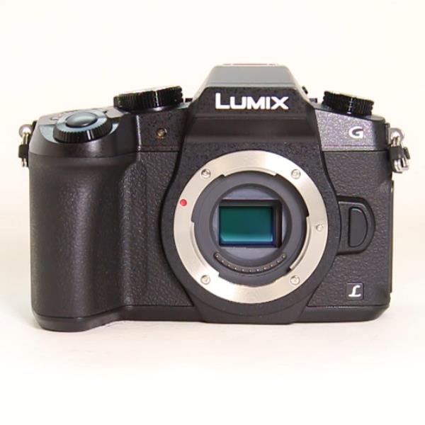 Used Panasonic Lumix DMC-G80 Mirrorless Camera Body Black