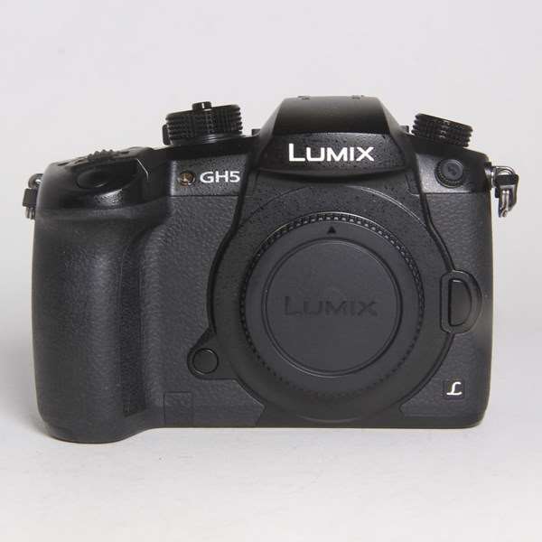 Used Panasonic Lumix GH5 Mirrorless Camera Body Black