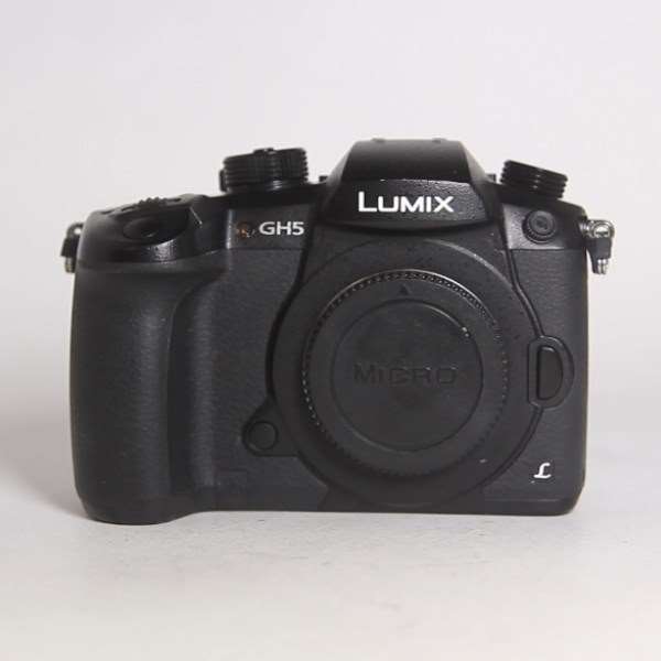 Used Panasonic Lumix GH5 Mirrorless Camera Body Black