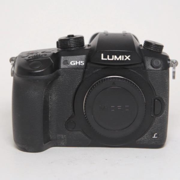Used Panasonic Lumix GH5 Mirrorless Camera Body Black