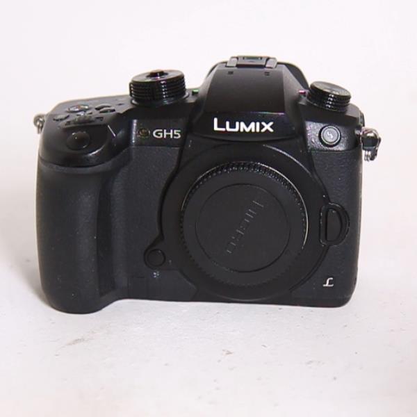 Used Panasonic Lumix GH5 Mirrorless Camera Body Black
