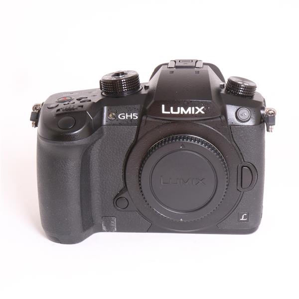 Used Panasonic Lumix GH5 Mirrorless Camera Body Black