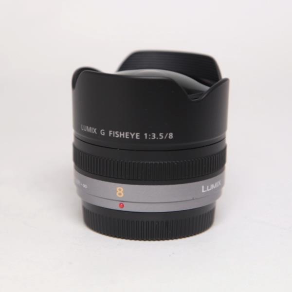 Used Panasonic Lumix G Fisheye 8mm f/3.5 Lens
