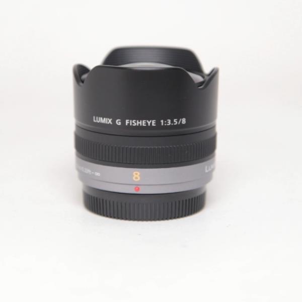 Used Panasonic Lumix G Fisheye 8mm f/3.5 Lens