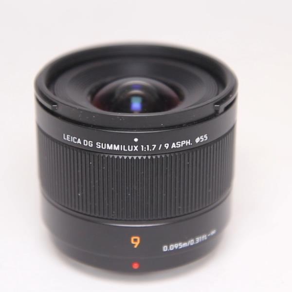 Used Panasonic Leica DG Summilux 9mm f/1.7 ASPH Lens