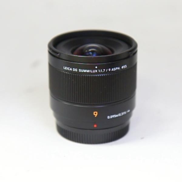 Used Panasonic Leica DG Summilux 9mm f/1.7 ASPH Lens