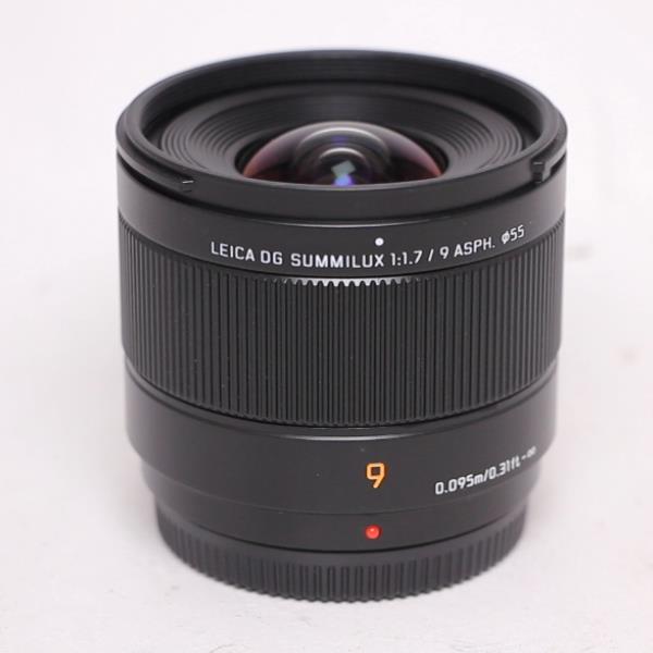 Used Panasonic Leica DG Summilux 9mm f/1.7 ASPH Lens