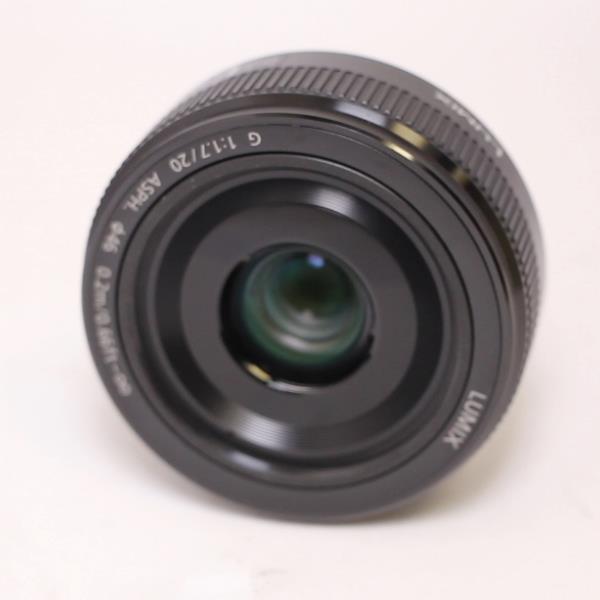 Used Panasonic Lumix G 20mm f/1.7 II ASPH Pancake Lens Black