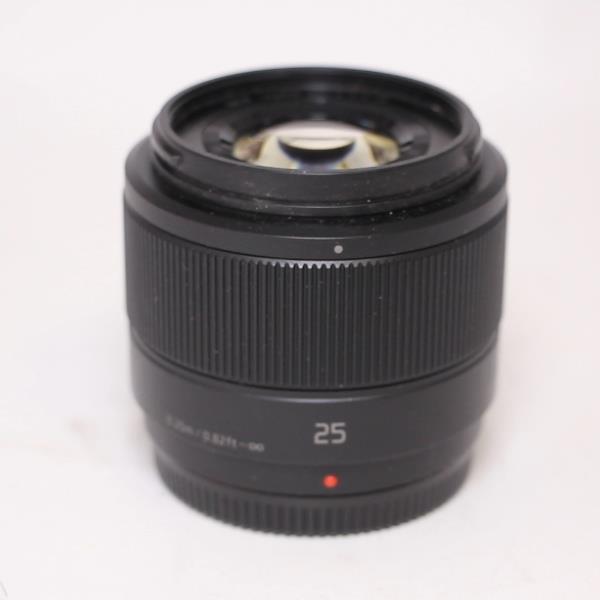 Used Panasonic Lumix G 25mm f/1.7 ASPH Lens Black