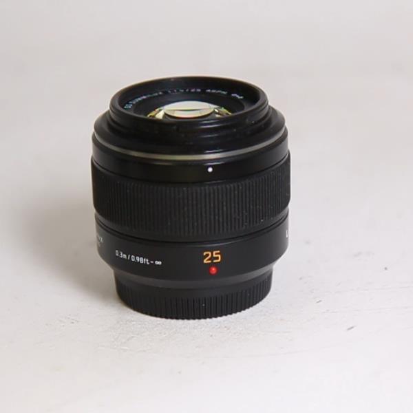 Used Panasonic Leica DG Summilux 25mm f/1.4 ASPH Lens