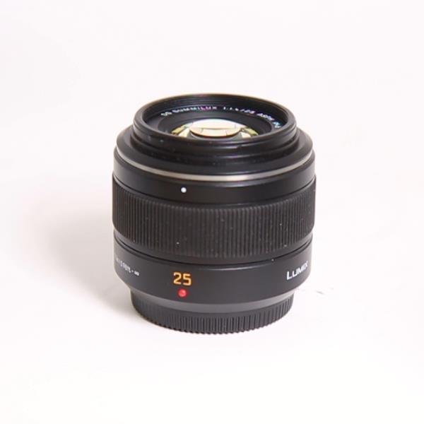 Used Panasonic Leica DG Summilux 25mm f1.4 II ASPH Lens