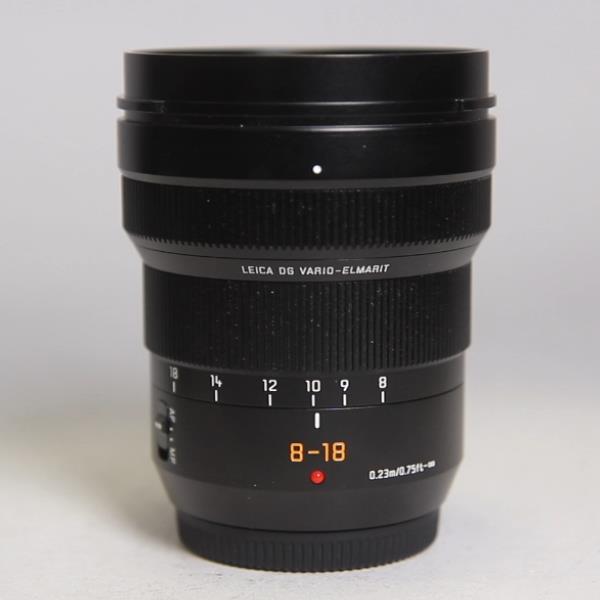 Used Panasonic Leica DG Vario-Elmarit 8-18mm f/2.8-4 ASPH Zoom Lens