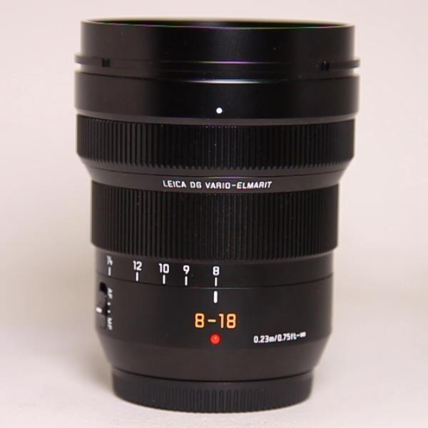 Used Panasonic Leica DG Vario-Elmarit 8-18mm f/2.8-4 ASPH Zoom Lens