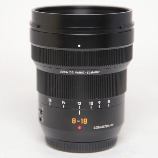 Used Panasonic Leica DG Vario-Elmarit 8-18mm f/2.8-4 ASPH Zoom Lens