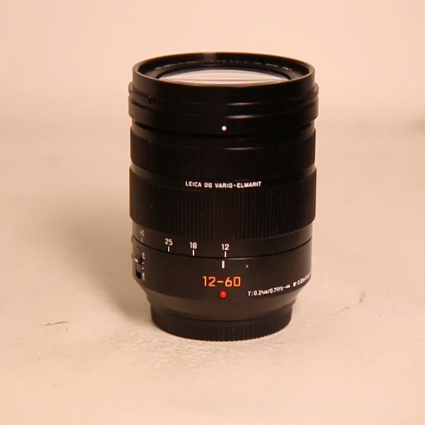 Used Panasonic Leica DG Vario-Elmarit 12-60mm f/2.8-4 ASPH Power O.I.S. Lens