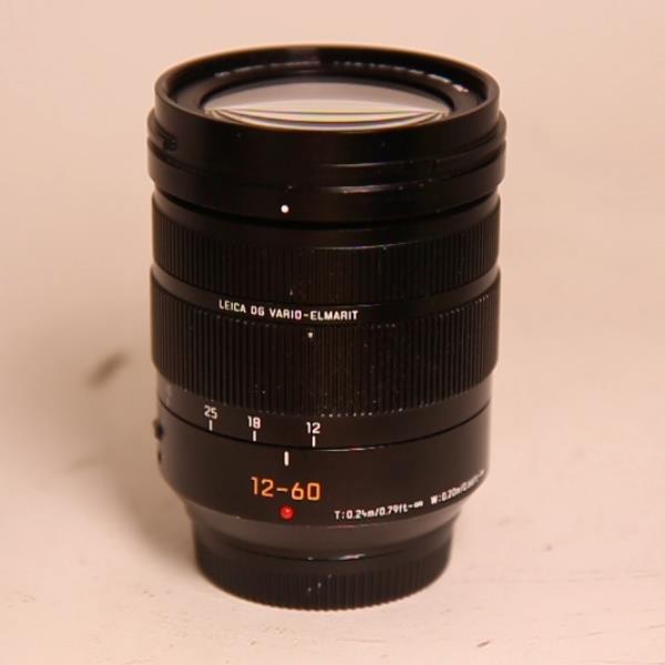Used Panasonic Leica DG Vario-Elmarit 12-60mm f/2.8-4 ASPH Power O.I.S. Lens