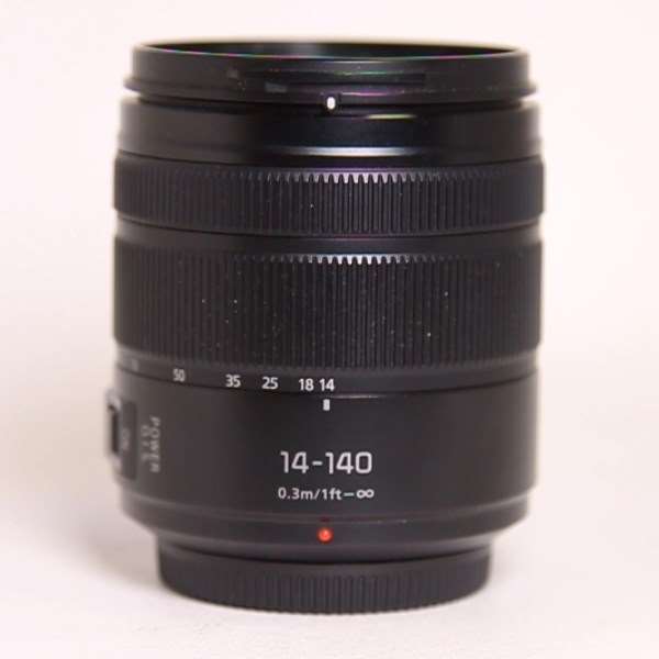 Used Panasonic Lumix G Vario 14-140mm f/3.5-5.6 ASPH Power O.I.S. Lens