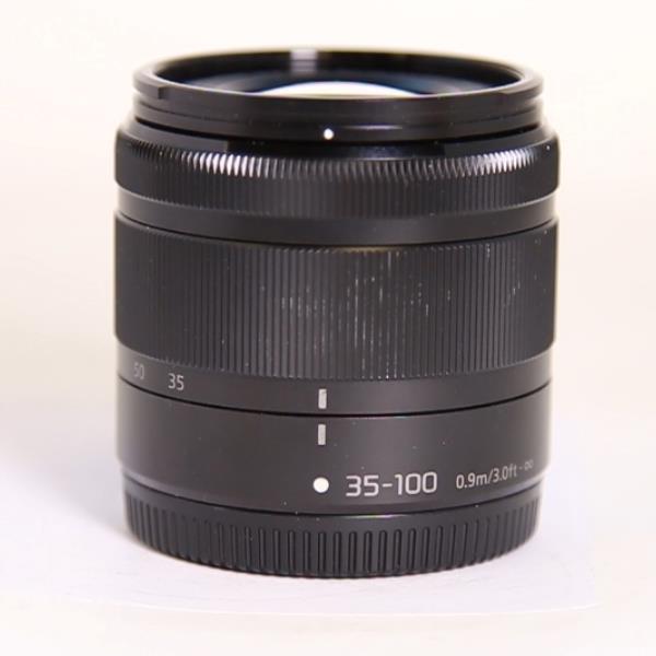 Used Panasonic Lumix G Vario 35-100mm f/4-5.6 ASPH MEGA O.I.S. Lens Black