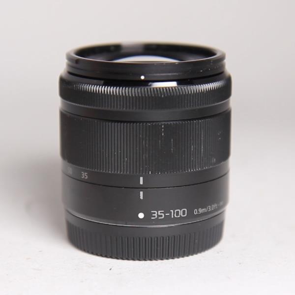 Used Panasonic Lumix G Vario 35-100mm f/4-5.6 ASPH MEGA O.I.S. Lens Black