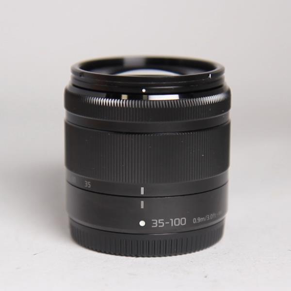 Used Panasonic Lumix G Vario 35-100mm f/4-5.6 ASPH MEGA O.I.S. Lens Black