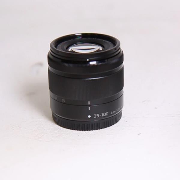 Used Panasonic Lumix G Vario 35-100mm f/4-5.6 ASPH MEGA O.I.S. Lens Black