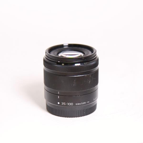 Used Panasonic Lumix G Vario 35-100mm f/4-5.6 ASPH MEGA O.I.S. Lens Black