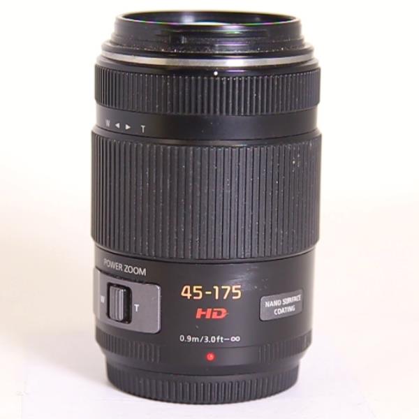 Used Panasonic Lumix G X Vario PZ 45-175mm f/4-5.6 ASPH Power O.I.S. Lens