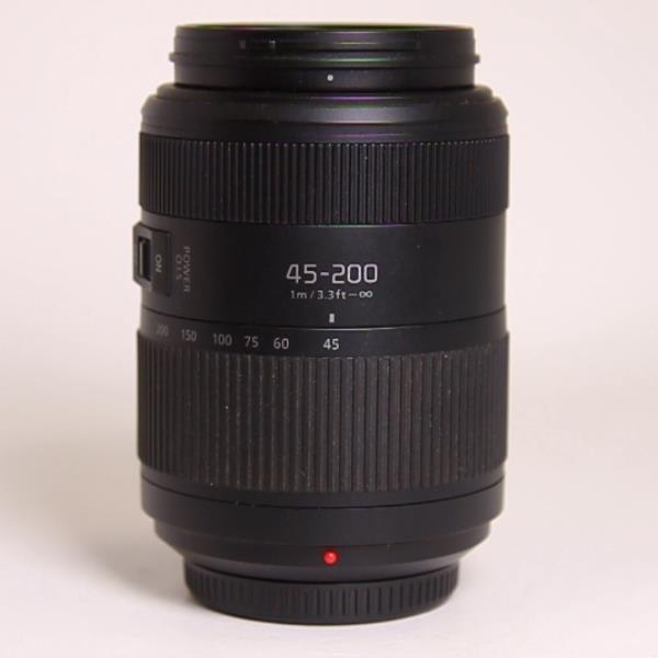 Used Panasonic Lumix G Vario 45-200mm f/4.0-5.6 Mark II Power O.I.S Micro Four Thirds Tele Lens