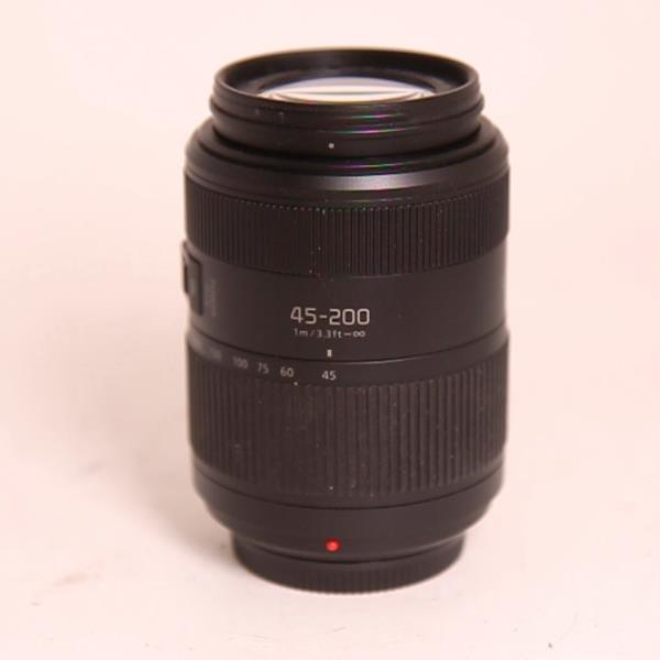 Used Panasonic Lumix G VARIO 45-200mm F4-5.6 ASPH Power O.I.S lens