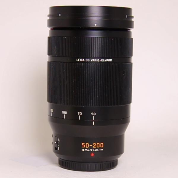 Used Panasonic Leica DG Vario-Elmarit 50-200mm f/2.8-4 ASPH Power O.I.S. Lens