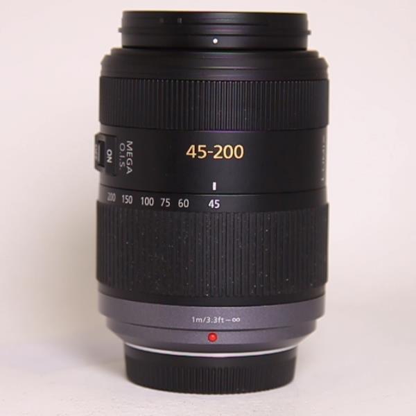 Used Panasonic Lumix G VARIO 45-200mm F4-5.6 ASPH Mega O.I.S lens